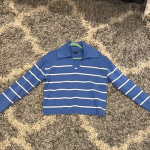 Express Polo knit top